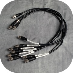 BNC Penetration Panel Adaptor Cables (Accessory)